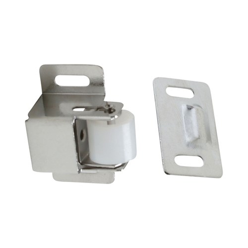 Pamex DD05-50CP Quick Field-Installed Roller Catch, Polished Chrome