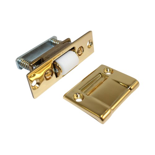 Pamex DD05-511CP Full-lip Strike for Heavy Duty Roller Catch, Polished Chrome