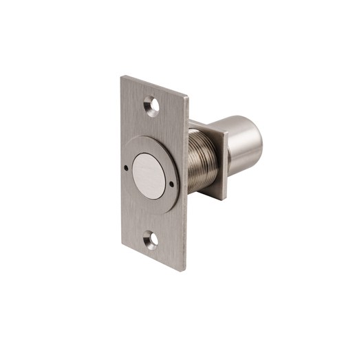 Pamex DD05-603BL Dust Proof Strike for Flush Bolts, Matte Black