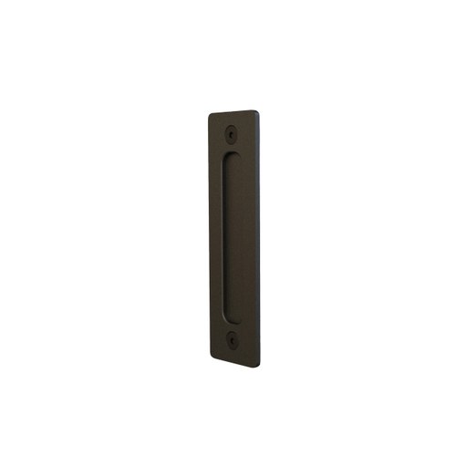 Pamex DD11-10PL5BL Flat Backside Flush Pull, Matte Black