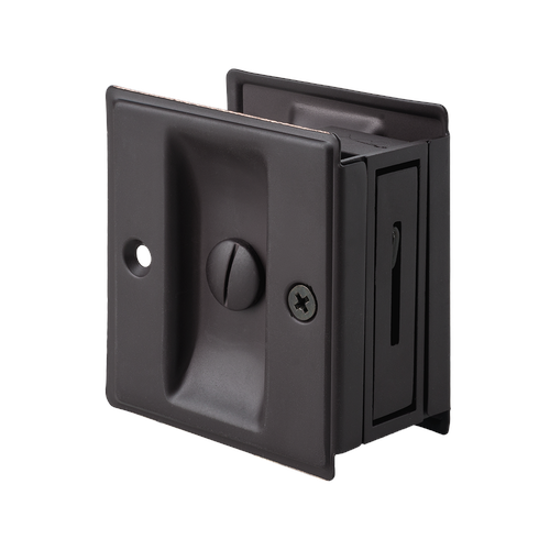 Pamex PF1P30 SLIDING DOOR LOCKS (Kwikset Style), Satin Nickel
