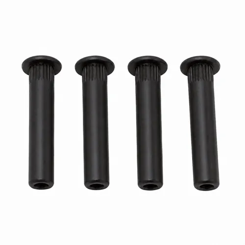 Pamex E8000/SB4-AL Sex nuts, female part only (set of 4), Satin Chrome