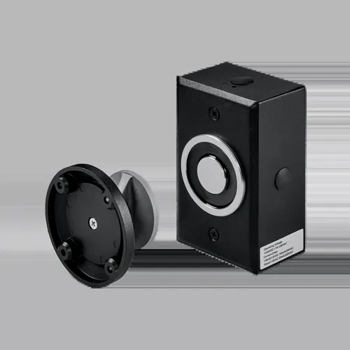 Pamex EMH-S970SS UL Surface Mount Magnetic Door Holder, Tri-Volt, Stainless Steel
