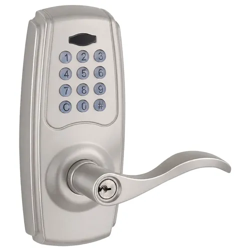 Pamex FKLYED5 Electronic Keypad Leverset with Naples Lever, Dark Bronze