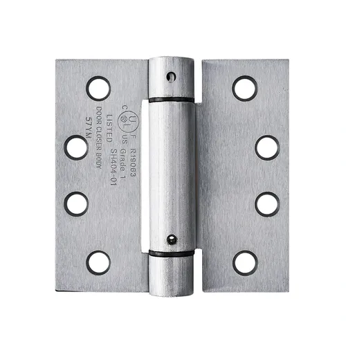 Pamex H44S-00CP 4 x 4 spring hinge, commercial grade, square corner, UL-Listed, G1, Polished Chrome