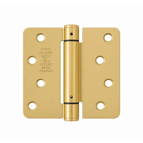 Pamex HR44S-10SC 4 x 4 spring hinge, residential grade, 1/4