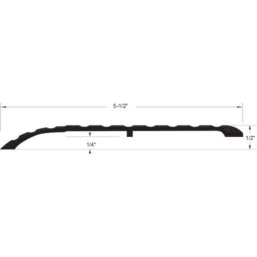 Reese S514A Offset Saddle, Mill Aluminum, 36