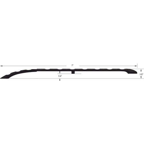 Reese S714A Offset Saddle, Mill Aluminum, 60