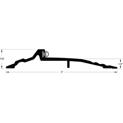 Reese S487DU Panic, Dark Bronze Anodized Aluminum - Polyurethane, 60
