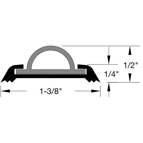 Reese V138A Saddle, Mill Aluminum - Vinyl, 36