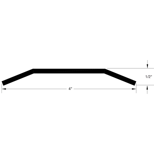 Reese 2124SS-36 Saddle, Stainless Steel Steel