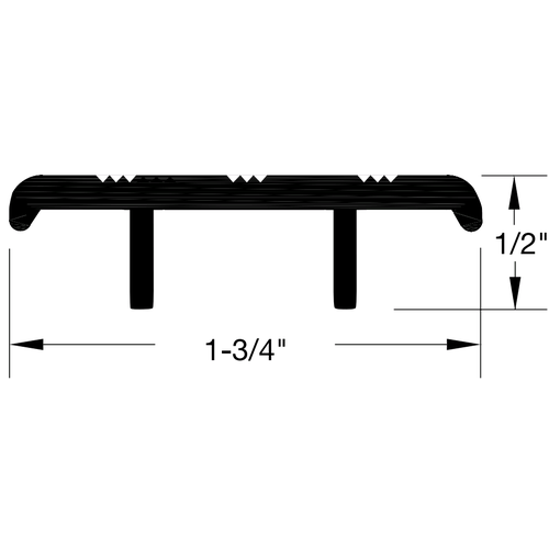Reese S565D Ramp and Transition, Dark Bronze Anodized Aluminum, 36