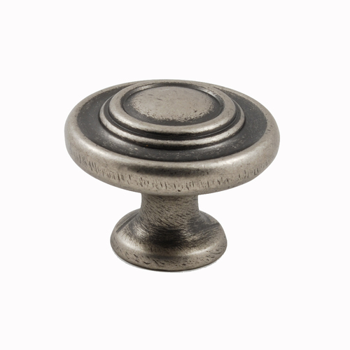 Residential Essentials 10203AP Cabinet Hardware Knob, Aged Pewter