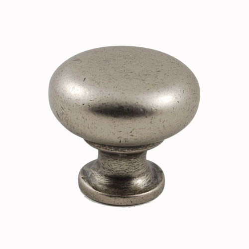 Residential Essentials 10206AP Cabinet Hardware Knob, Aged Pewter