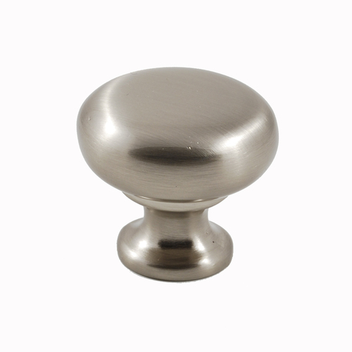 Residential Essentials 10206SN Cabinet Hardware Knob, Satin Nickel