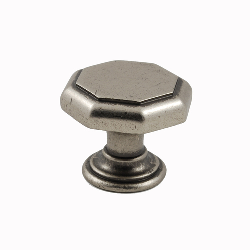 Residential Essentials 10209AP Cabinet Hardware Knob, Aged Pewter