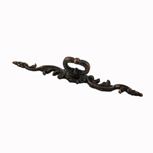 Residential Essentials 10227VB Cabinet Hardware Mock Key with Backplate, Venetian Bronze