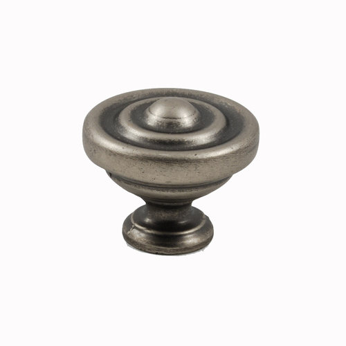 Residential Essentials 10241AP Cabinet Hardware Knob, Aged Pewter