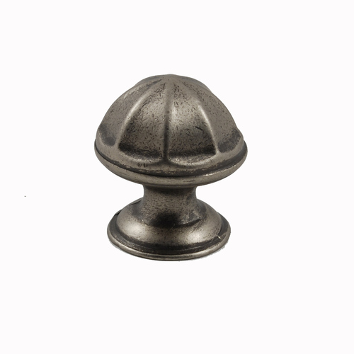 Residential Essentials 10243AP Cabinet Hardware Knob, Aged Pewter