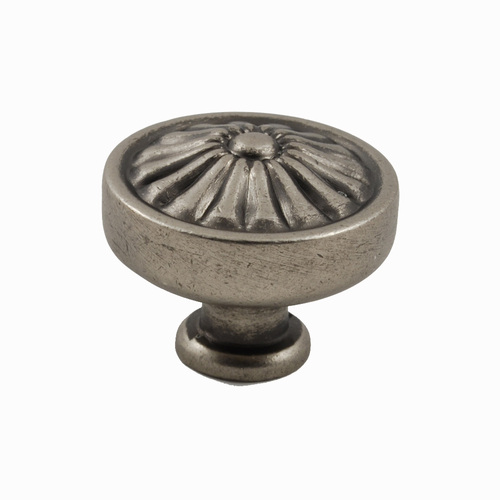 Residential Essentials 10249AP Cabinet Hardware Knob, Aged Pewter