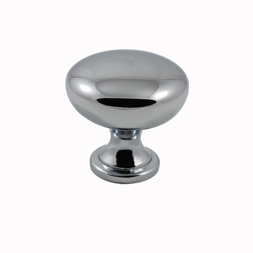 Residential Essentials 10291PC Cabinet Hardware Knob, Polished Chrome