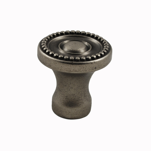 Residential Essentials 10308AP Cabinet Hardware Knob, Aged Pewter