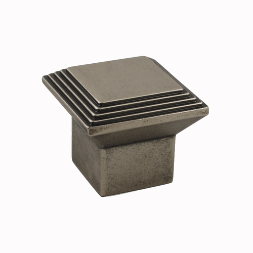 Residential Essentials 10318AP Cabinet Hardware Knob, Aged Pewter