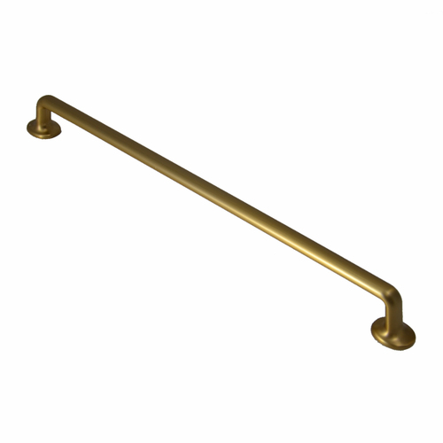 Residential Essentials 10367SB Cabinet Hardware Pull, Satin Brass