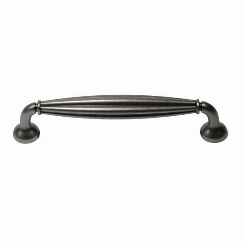Residential Essentials 10375AP Cabinet Hardware Fluted Pull, Aged Pewter