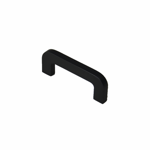 Residential Essentials 10383BK Cabinet Hardware Thin Pull, Black