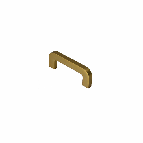 Residential Essentials 10383SB Cabinet Hardware Thin Pull, Satin Brass