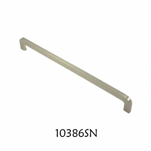 Residential Essentials 10386SN Cabinet Hardware Thin Pull, Satin Nickel