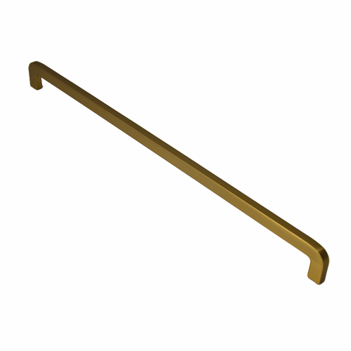 Residential Essentials 10387SB Cabinet Hardware Thin Pull, Satin Brass