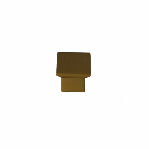 Residential Essentials 10396SB Cabinet Hardware Knob, Satin Brass