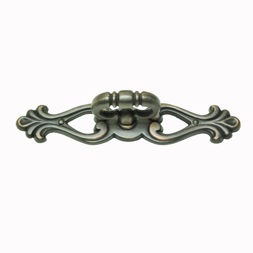 Residential Essentials 10402VB Cabinet Hardware Mock Key with Backplate, Venetian Bronze