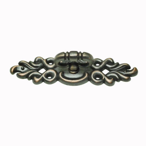 Residential Essentials 10408VB Cabinet Hardware Mock Key with Backplate, Venetian Bronze