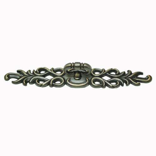 Residential Essentials 10410VB Cabinet Hardware Mock Key with Backplate, Venetian Bronze