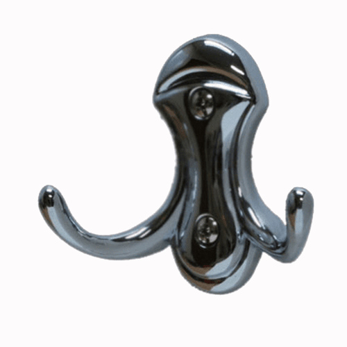 Residential Essentials 10602PC Coat Decorative Hook, Polished Chrome