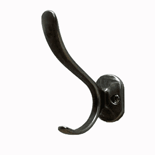 Residential Essentials 10605AP Coat Decorative Hook, Aged Pewter