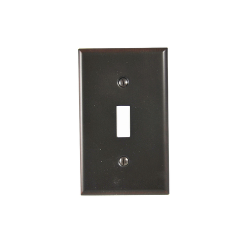 Residential Essentials 10813VB Single Switch Plate, Venetian Bronze