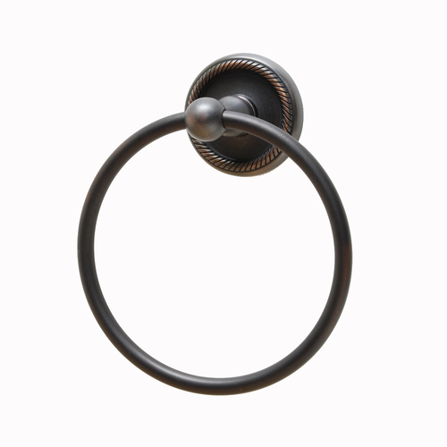 Residential Essentials 2186VB Towel Ring Bath Hardware, Venetian Bronze