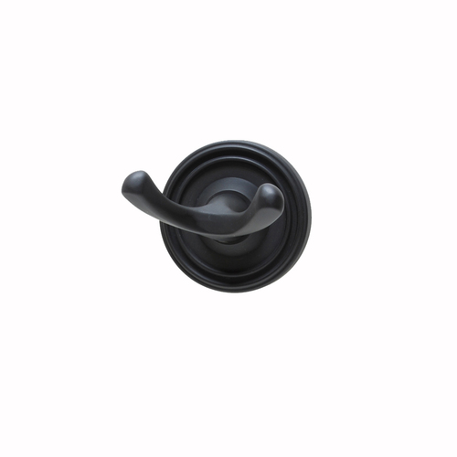 Residential Essentials 2203BK Robe Hook Bath Hardware, Black