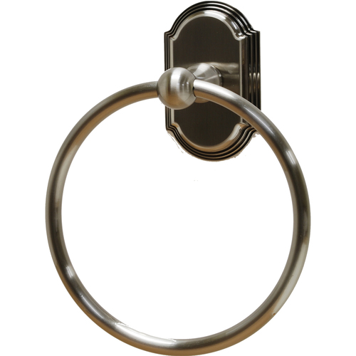 Residential Essentials 2386SN Towel Ring Bath Hardware, Satin Nickel