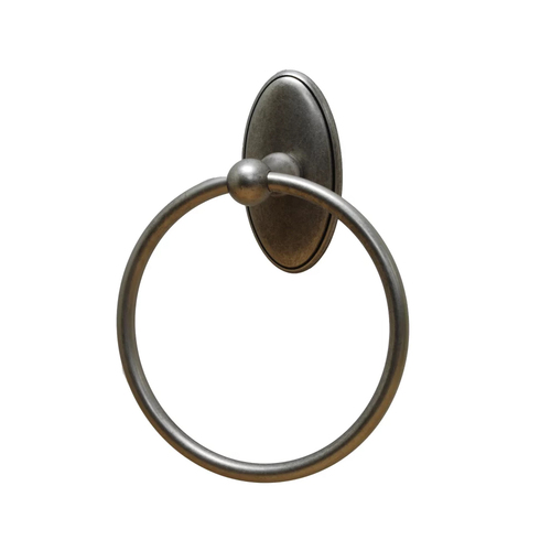 Residential Essentials 2486AP Towel Ring Bath Hardware, Aged Pewter