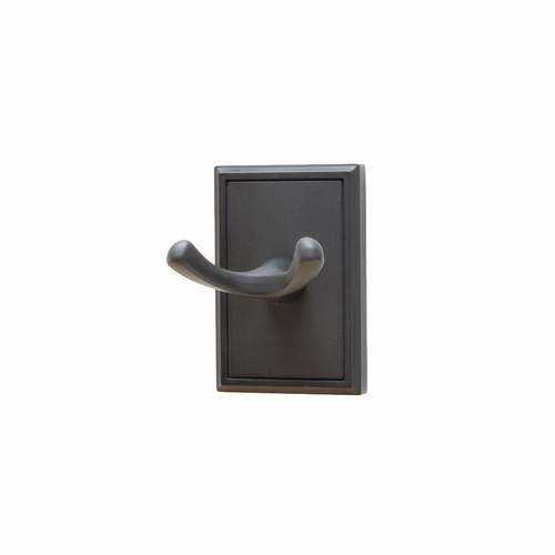 Residential Essentials 2503BK Robe Hook Bath Hardware, Black