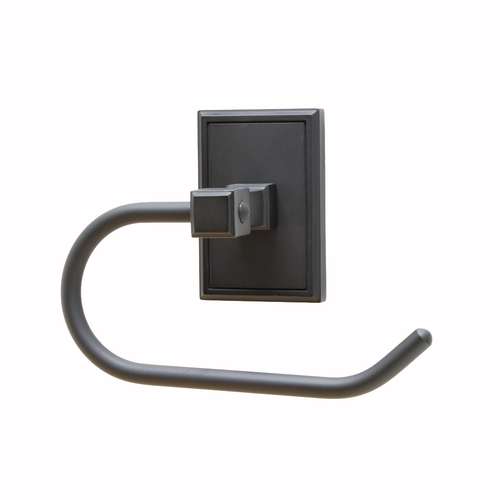 Residential Essentials 2507BK Euro Tissue Bath Hardware, Black