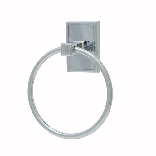 Residential Essentials 2586PC Towel Ring Bath Hardware, Polished Chrome