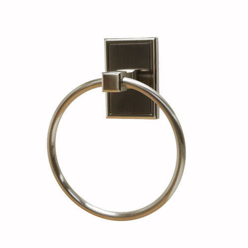 Residential Essentials 2586SN Towel Ring Bath Hardware, Satin Nickel