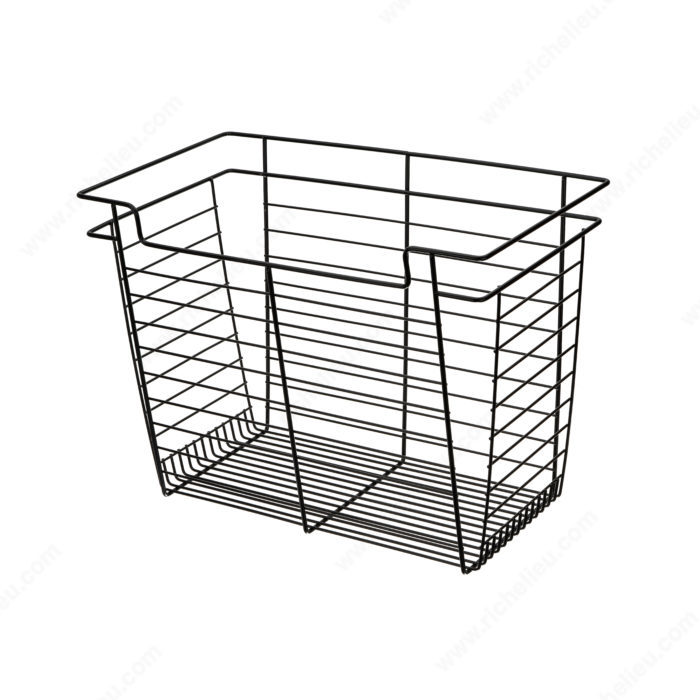 Richelieu 8571814900 Richelieu Design R Pull Out Wire Basket thebuilderssupply