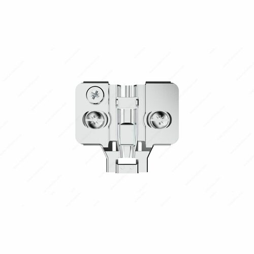 Richelieu RCS00602CL50 RCS Mounting Plates with 12mm Euro Screws Eccentric Adjustment